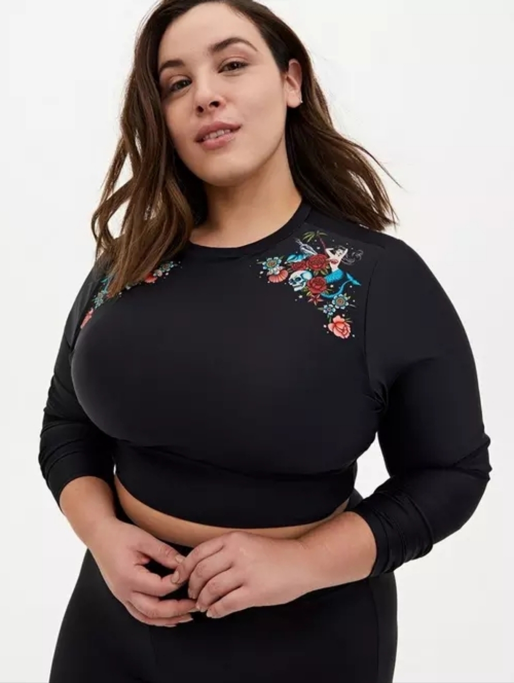 Torrid Active Wireless Cropped Rashguard - Picture 8 of 8